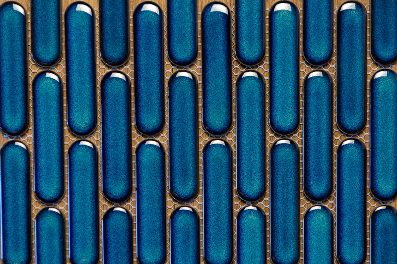 Amalfi Blue Pill Mosaic 350x295