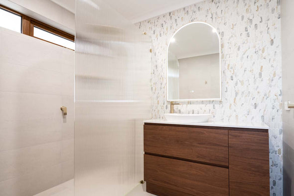 Calacatta Gold Mix Feather Mosaic