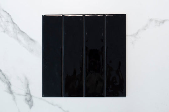 Atlantis Black Gloss 75x300