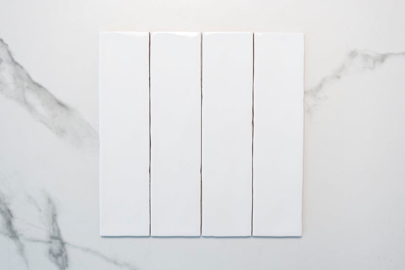 Evolution White Gloss 75x300