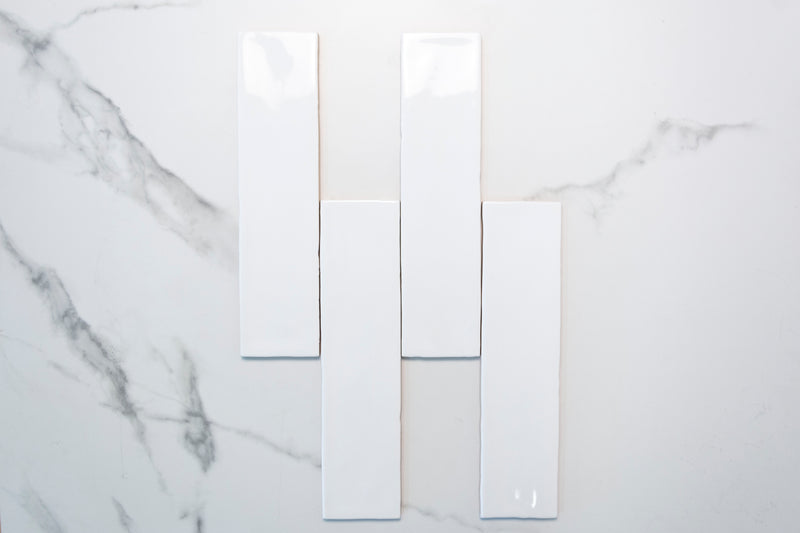 Evolution White Gloss 75x300