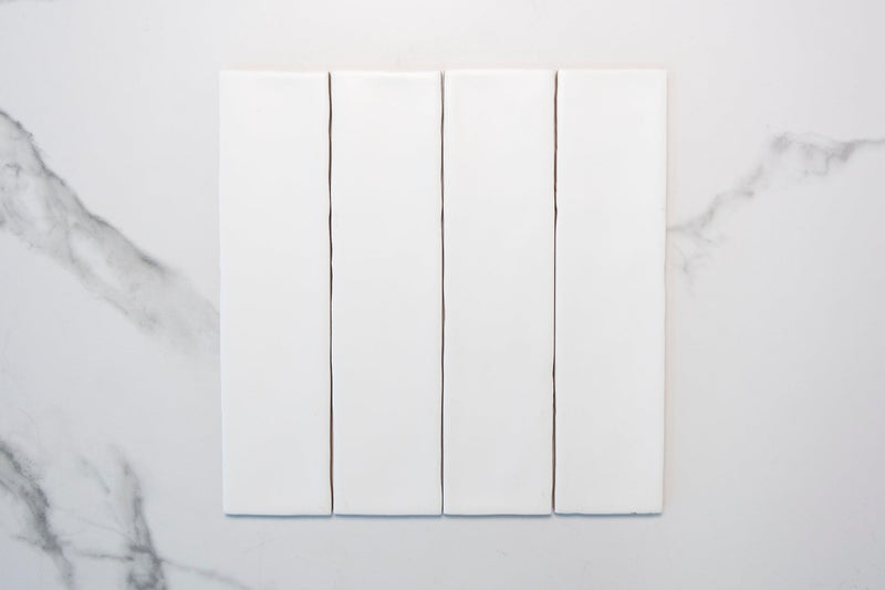 Evolution White Matt 75x300