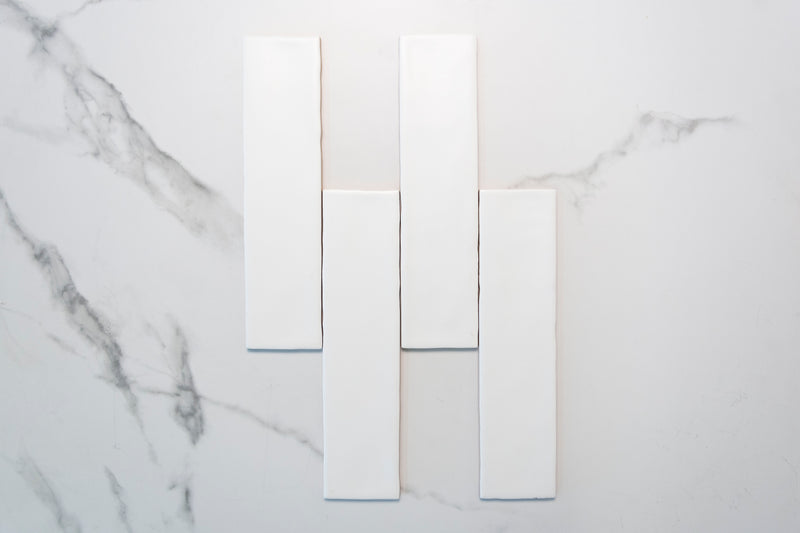Evolution White Matt 75x300