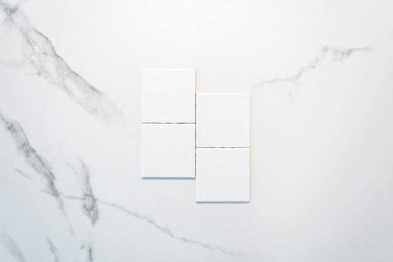Evolution White Matt 100x100