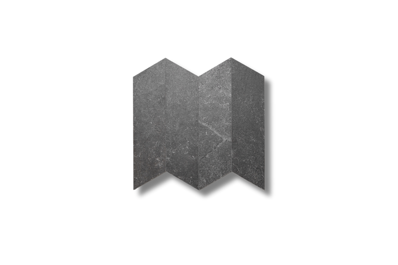 Evoque Coal Chevron 72x250