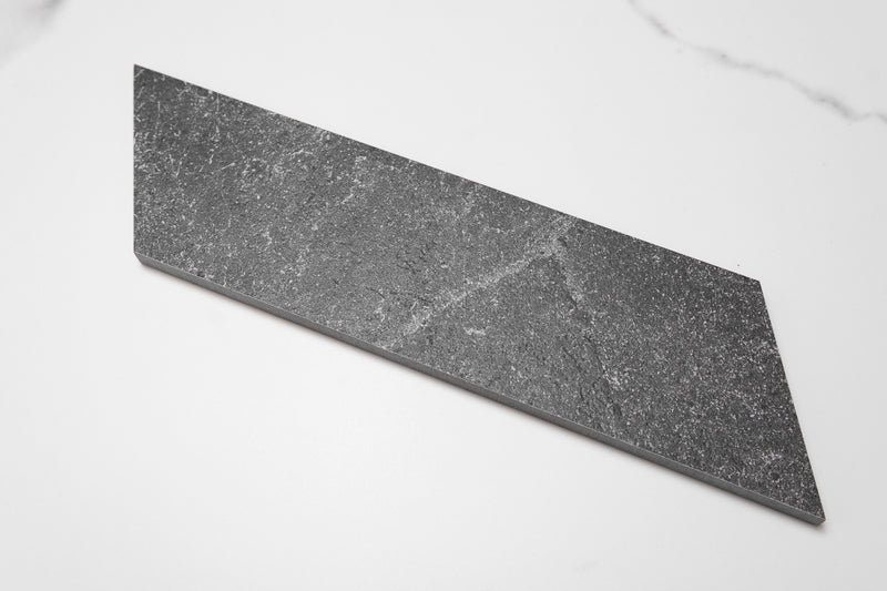 Evoque Coal Chevron 72x250