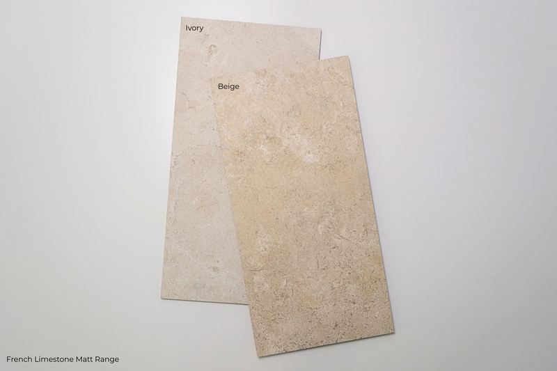French Limestone Beige Matt 297x600