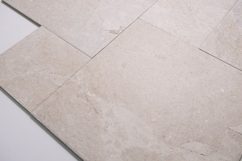 French Limestone Ivory Matt French Pattern