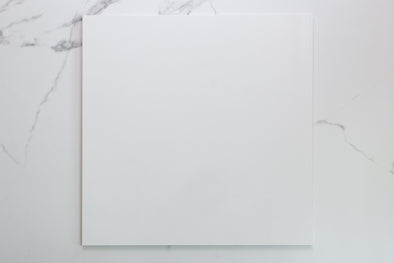 Gloss White Rectified 600x600