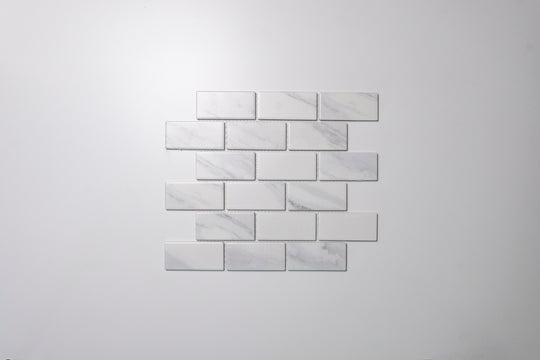 Greenwood Carrara Brick Mosaic