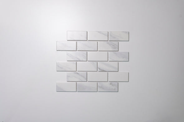 Greenwood Carrara Brick Mosaic