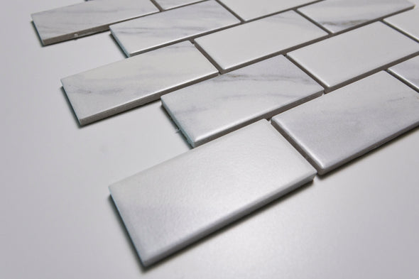 Greenwood Carrara Brick Mosaic