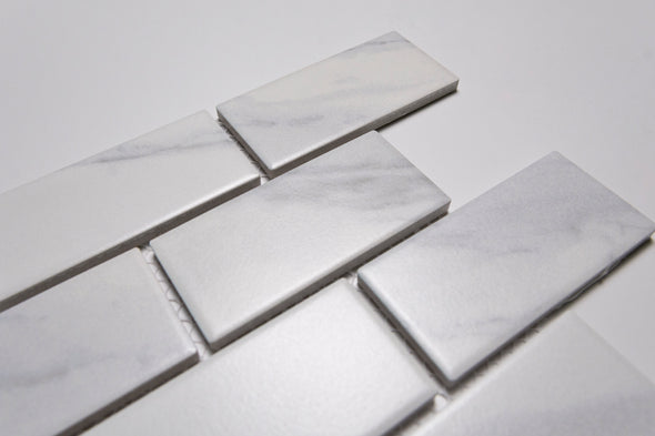 Greenwood Carrara Brick Mosaic