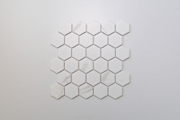 Greenwood Carrara Hexagon Mosaic