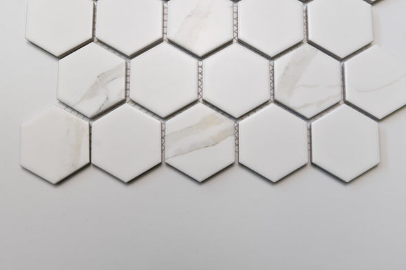 Greenwood Carrara Hexagon Mosaic