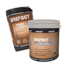 Gripset 2P Kit 20L - 2 Part Flexible Cementitious Membrane
