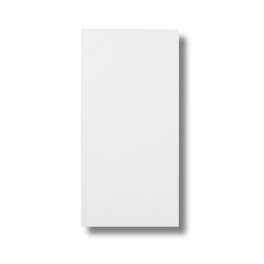 Matt White Rectified 300x600