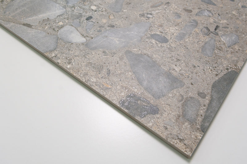 Multistone Grey Matt 600x600