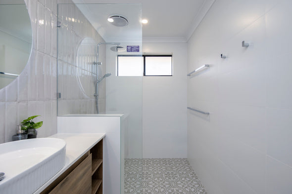Matt White Rectified 300x600