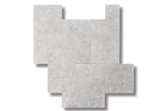 Rapolano Grey Matt French Pattern