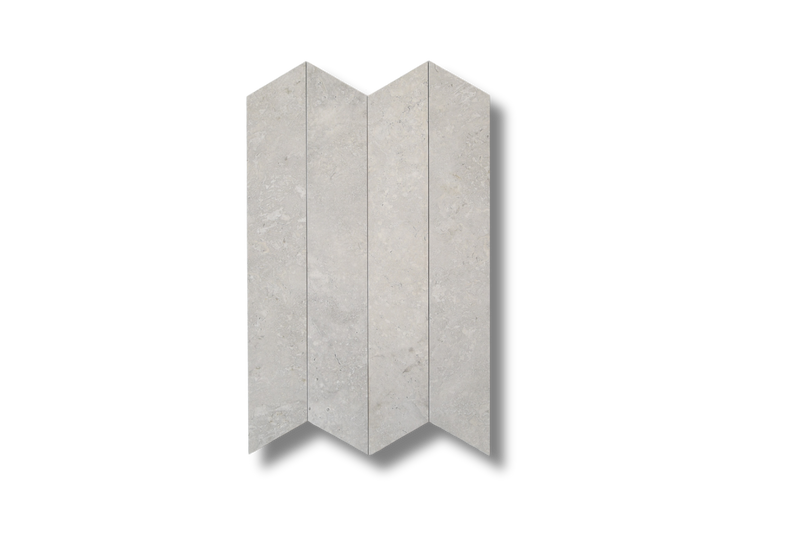 Stellar Grey Matt Chevron 73x432