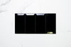 Subway Black Gloss Bevel 100x200