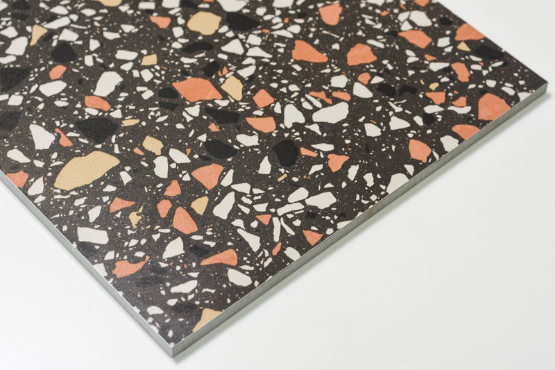 Terrazzo Cotto Nero 297x297