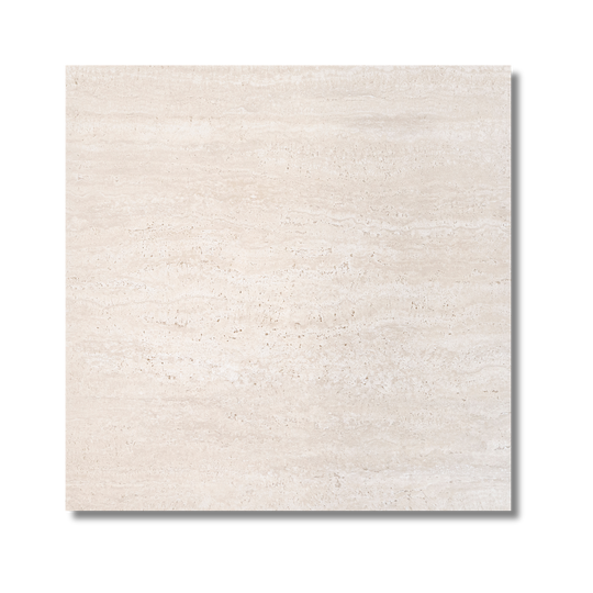 Travertino Bianco Matt 600x600