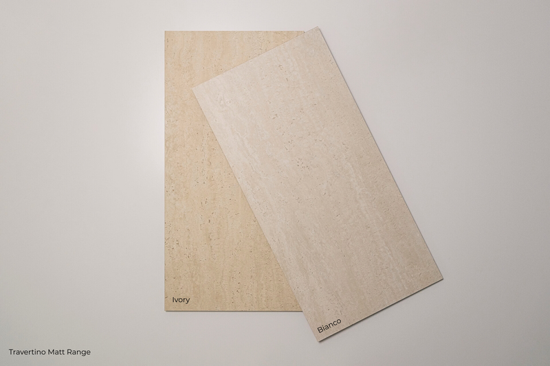 Travertino Ivory Matt 600x1200