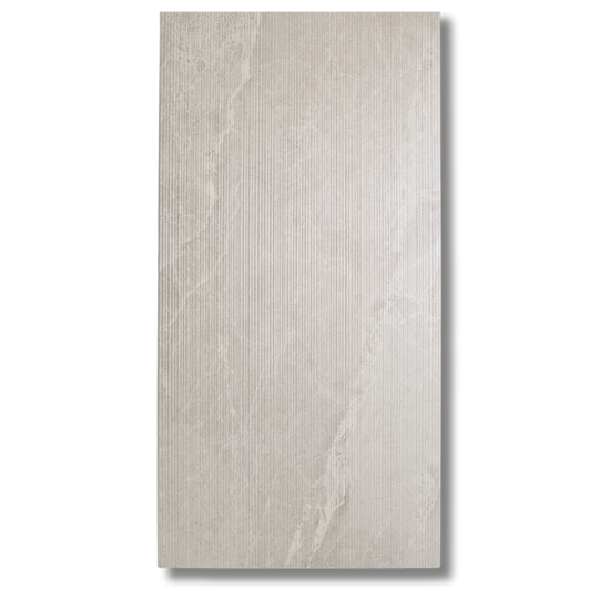 Tundra Ivory Matt Decor 600x1200