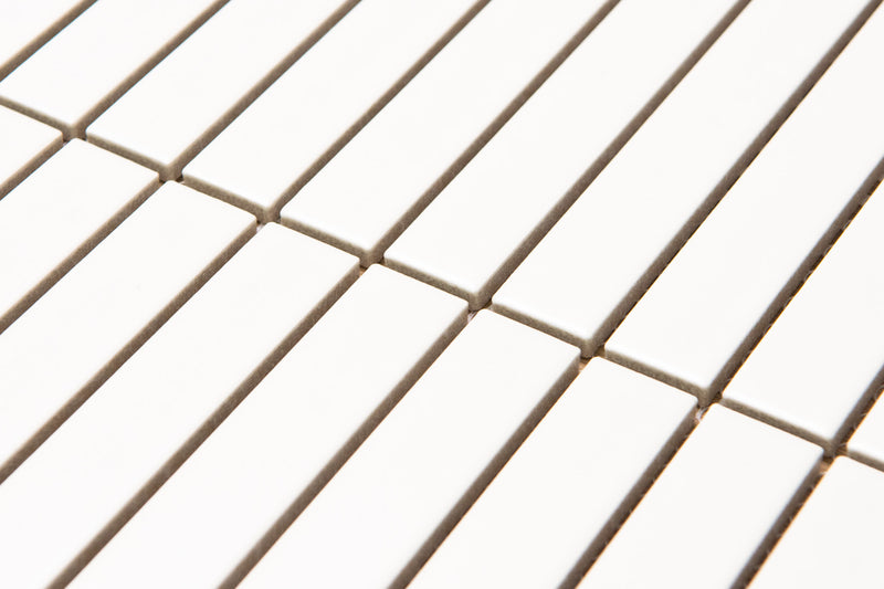 Melbourne White Matt KitKat Mosaic