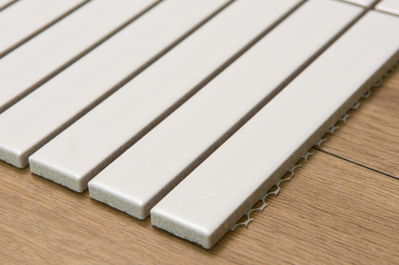 Melbourne White Matt KitKat Mosaic