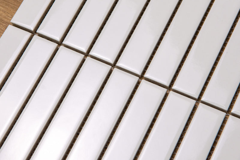 Melbourne White Gloss KitKat Mosaic