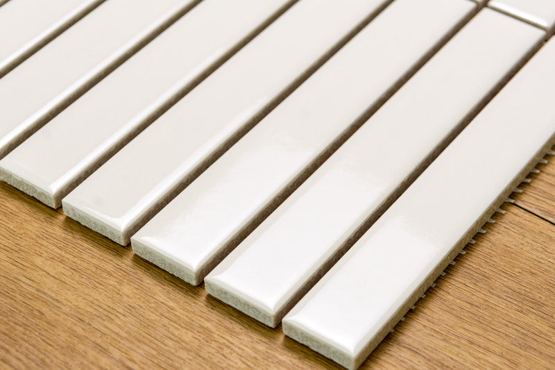 Melbourne White Gloss KitKat Mosaic
