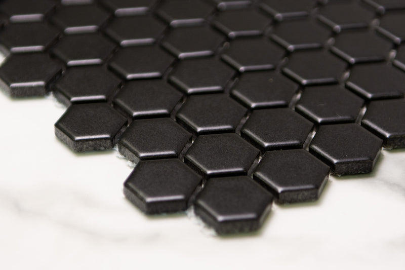 Hexagon Black Matt