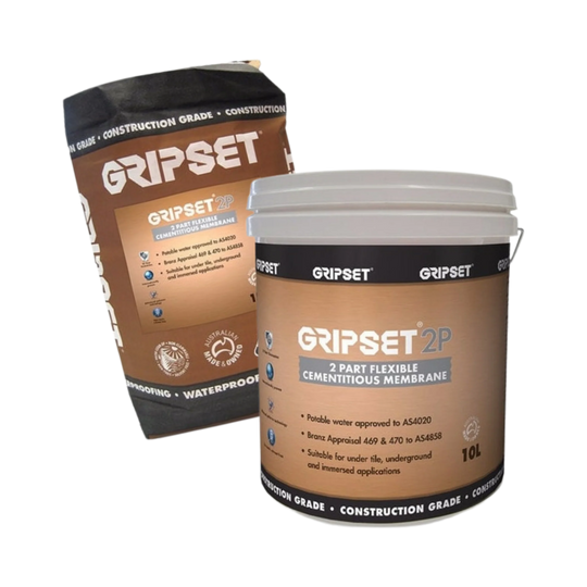 Gripset 2P Kit 20L - 2 Part Flexible Cementitious Membrane