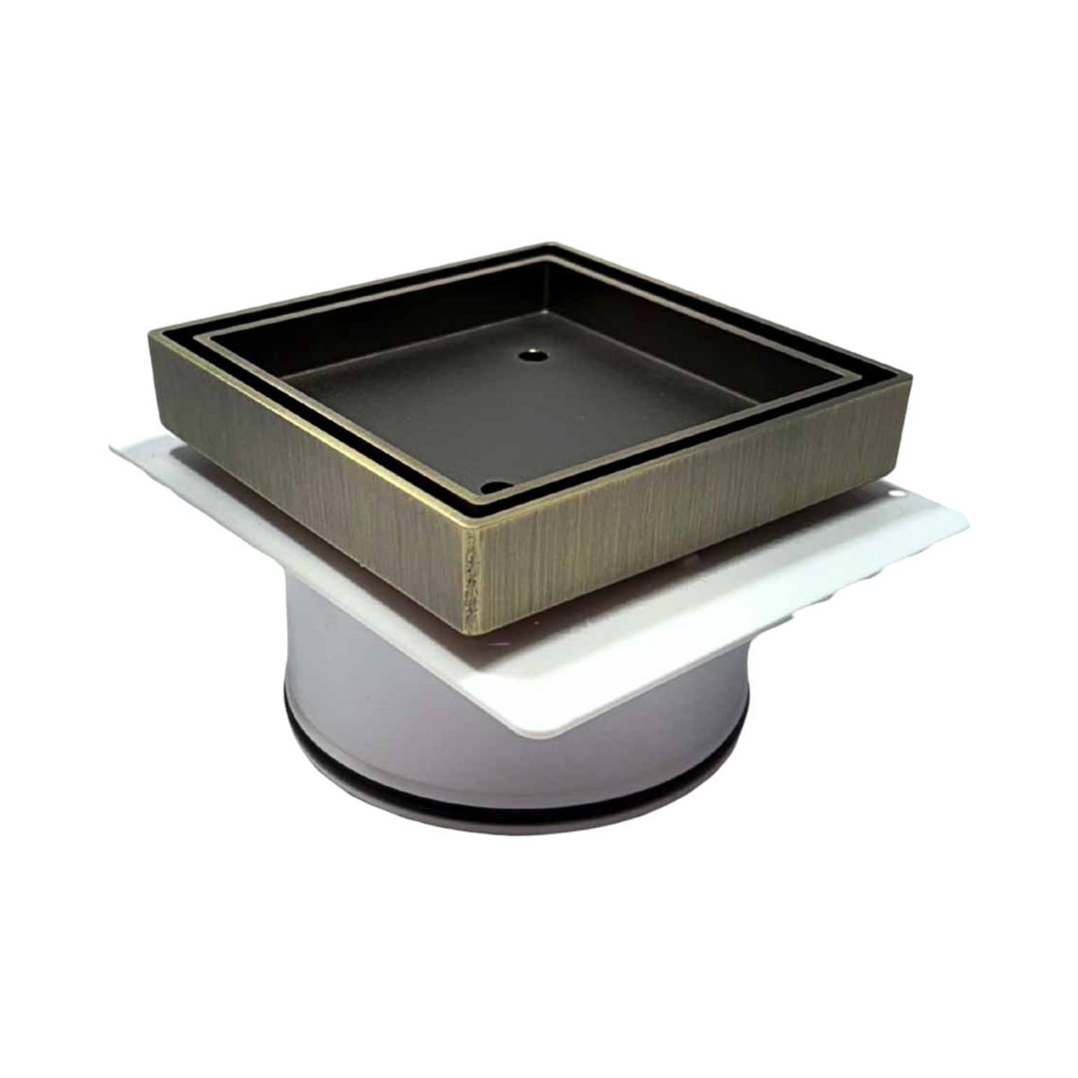 Lockhart Square Tile Insert Antique Brass