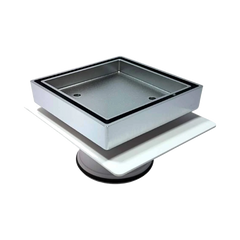 Lockhart Square Tile Insert Chrome