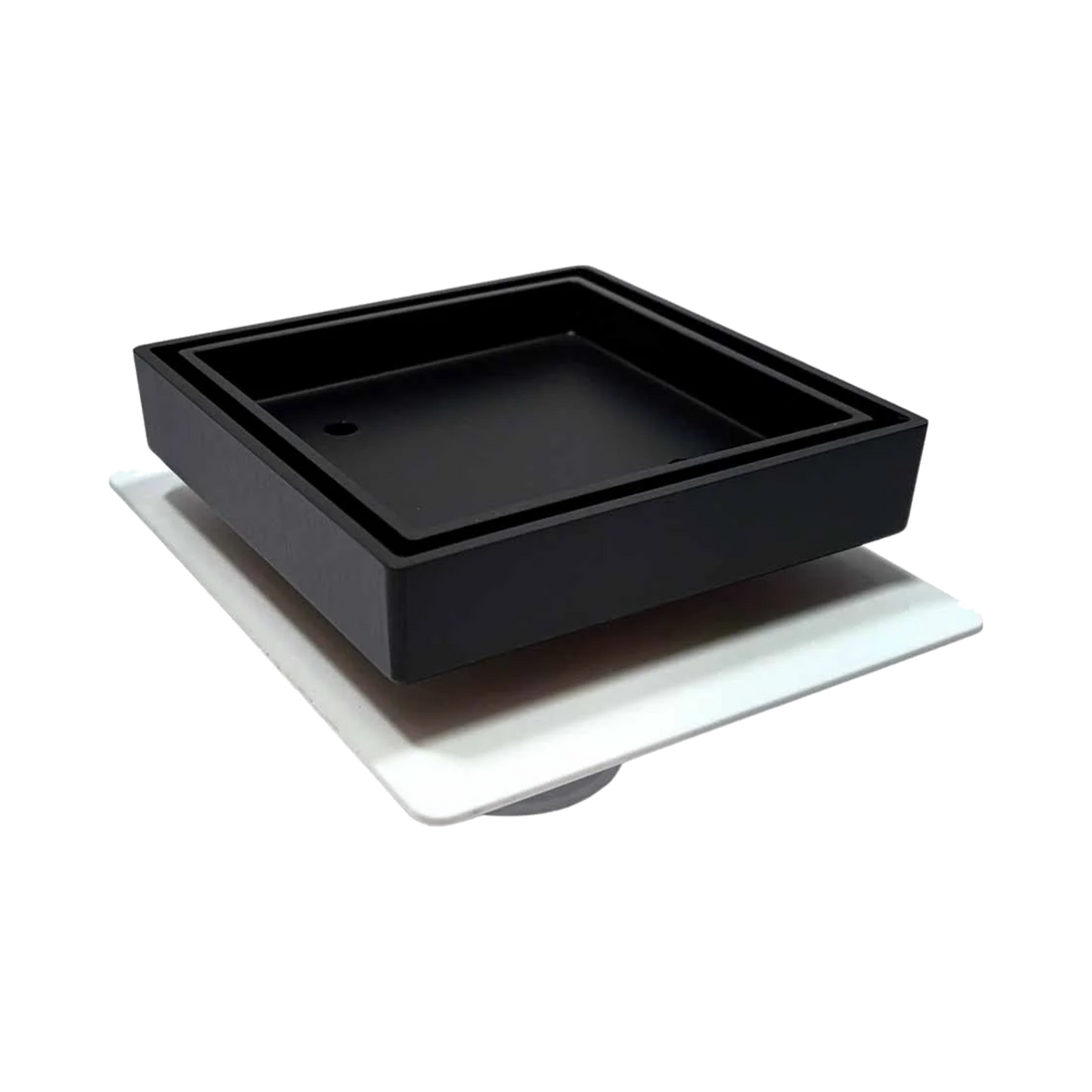 Lockhart Square Tile Insert Matt Black