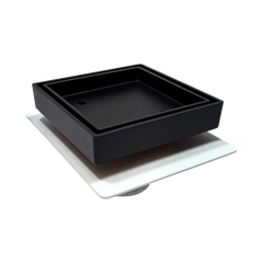 Lockhart Square Tile Insert Matt Black