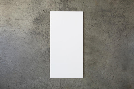 Matt White Rectified 300x600